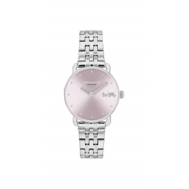 Ladies ELLIOT Pink Dial Stainless Steel Bracelet Watch 14504301