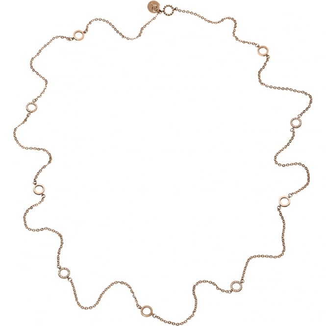 Edblad Glow Mini Necklace Multi Rose Gold Pg10