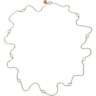 Glow Mini Necklace Multi Rose Gold Pg10