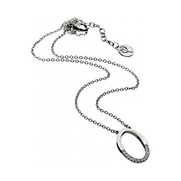 Stadion Oval Necklace Short Steel Pg8