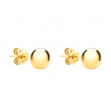 9ct 4mm Ball Stud Earrings
