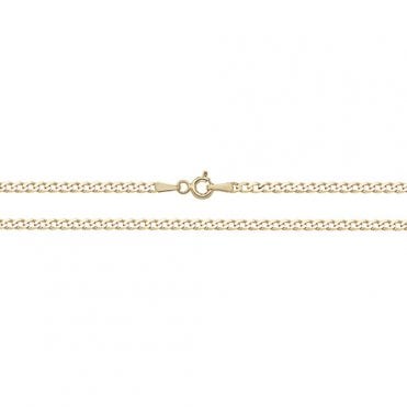 9ct Gold 10'' Curb Chain Anklet