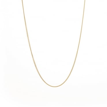 9ct Gold 16" Curb Chain