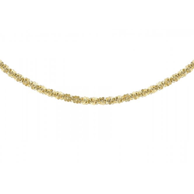 Eternity 9ct Gold 16'' Sparkle Chain