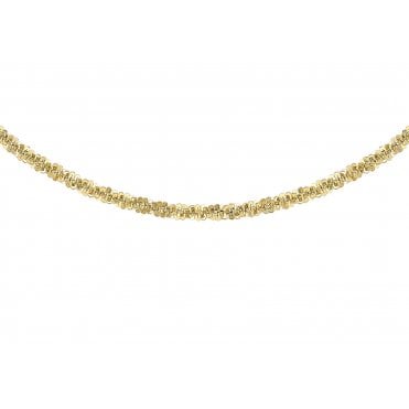 9ct Gold 16'' Sparkle Chain