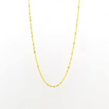 9ct Gold 18'' Singapore Chain