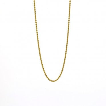 9ct Gold 20'' Rope Chain