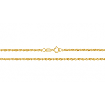 9ct Gold 24'' Rope Chain