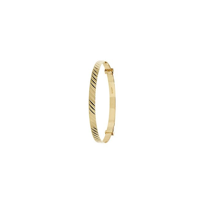 Eternity 9ct Gold Baby/Kids Expanding Bangle