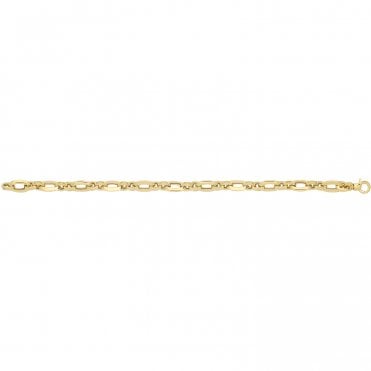 9ct Gold Fancy Oval Link Bracelet