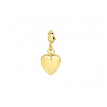 9ct Gold Small Heart Charm