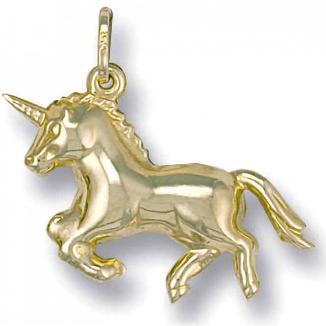 Eternity 9ct Gold Unicorn Charm