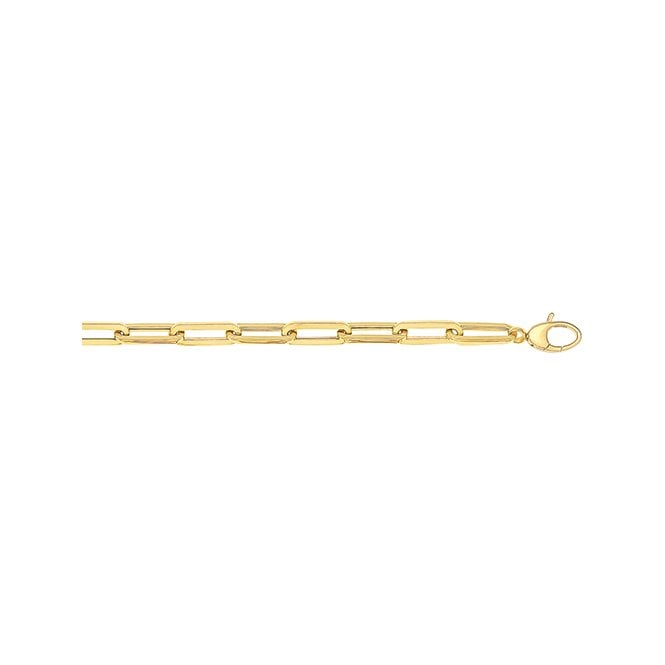 Eternity 9ct Ladies Fancy Paper Link Bracelet