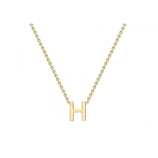 Eternity 9ct Y Mini Initial H Necklace