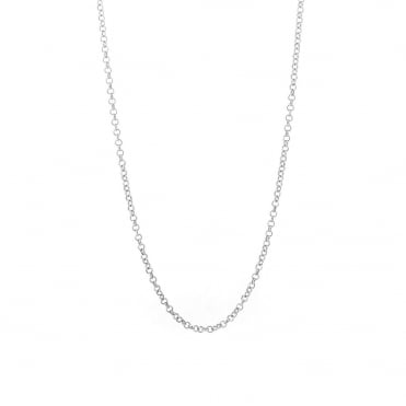 Sterling Silver 18'' Micro Belcher Chain