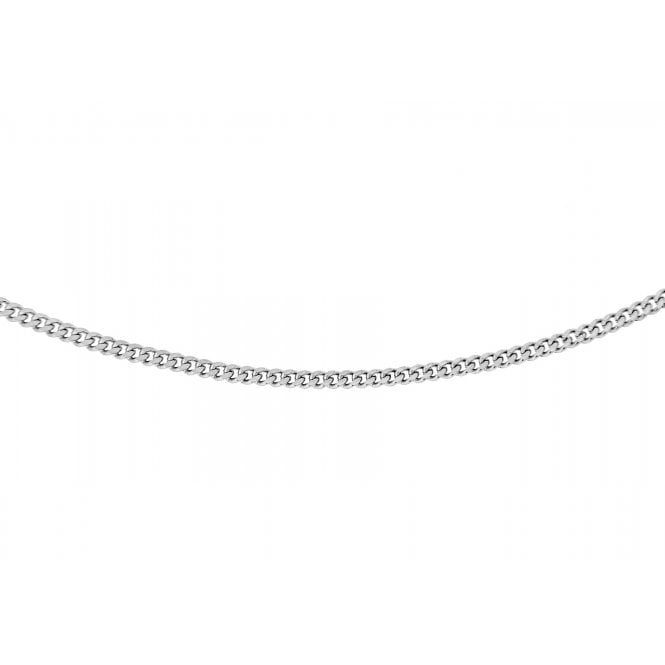 Eternity Sterling Silver 18'' Tight Curb Chain