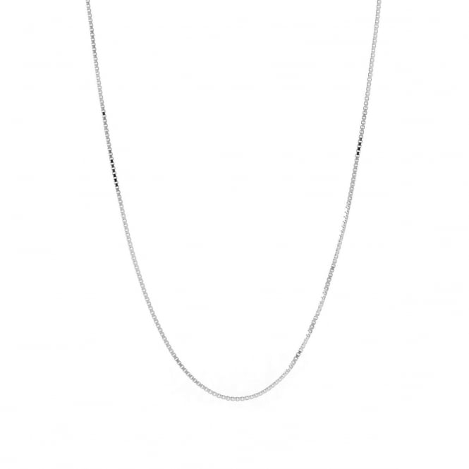 Eternity Sterling Silver 20'' Box Chain