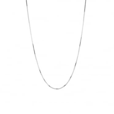 Sterling Silver 20"  Box Chain