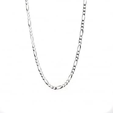 Sterling Silver 20'' Figaro Chain