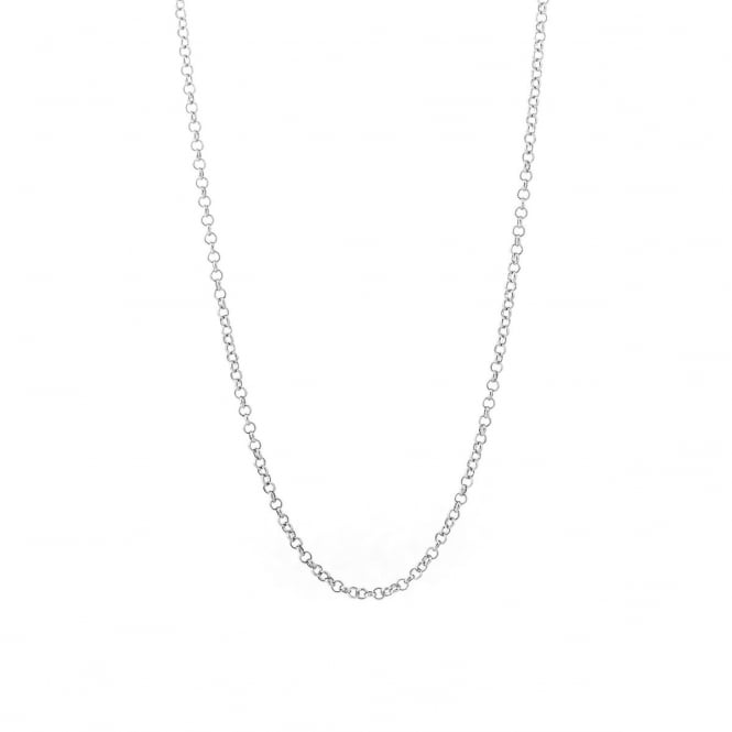 Eternity Sterling Silver 20'' Micro Belcher Chain