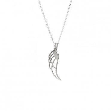Sterling Silver Angel Wing and 18'' Chain
