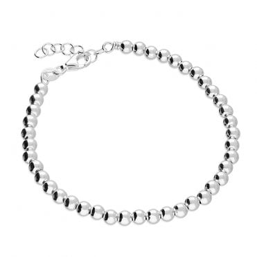 Sterling Silver Beads Bracelet