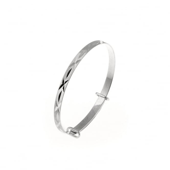 Eternity Sterling Silver Expanding Baby/Kids Bangle