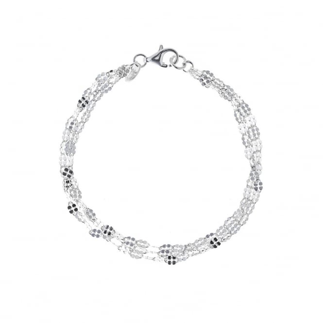 Eternity Sterling Silver Sparkle Bracelet
