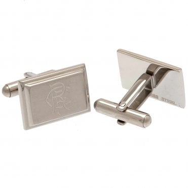 Rangers FC Stainless Steel Square Cufflinks