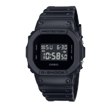 G-SHOCK Black Digital Display Black Strap Watch DW-5600UBB-1ER