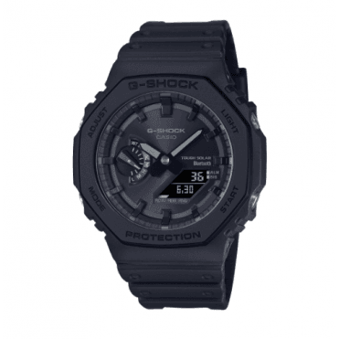G-SHOCK Digital & Analogue Black Dial with Grey Accents Black Strap Watch GA-B2100-1A1ER