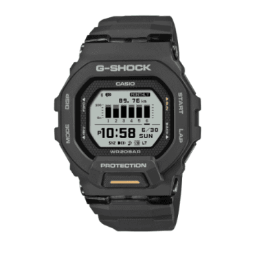 G-SHOCK Digital Display Black Strap Watch GBD-200-1A1ER