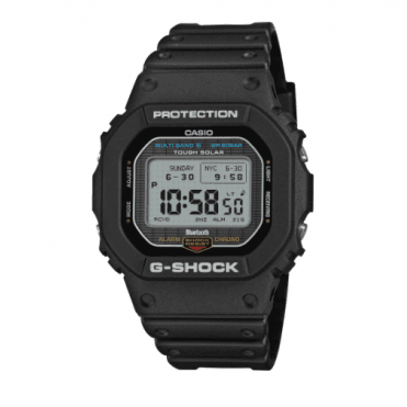G-SHOCK Digital Display with Red & Blue Accents Black Strap Watch GW-BX5600-1ER