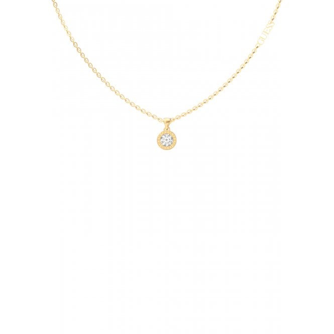 Guess Gold Plated Clear Charm 16