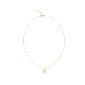 Gold Plated Heart Charm Necklet UBN05056YG