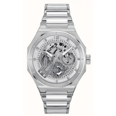 Mens #GRAIL SKELETON Round Skeleton Dial Bracelet Watch 1530377