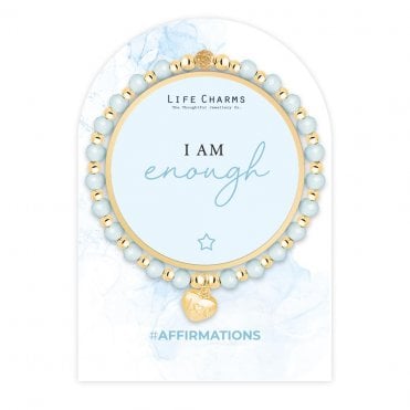 Affirmations I Am Enough Bracelet