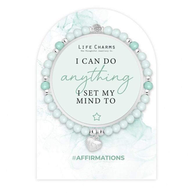 Life Charms Affirmations I Can Do Anything I Set My Mind To Bracelet