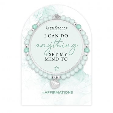 Affirmations I Can Do Anything I Set My Mind To Bracelet
