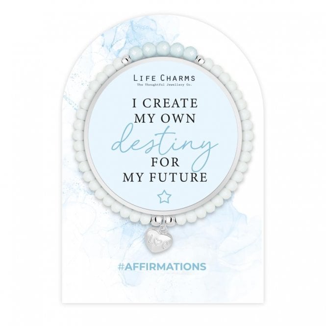 Life Charms Affirmations I Create My Own Destiny For My Future Bracelet
