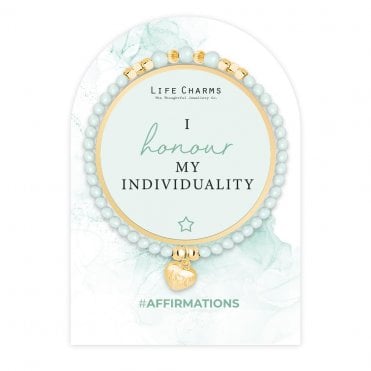Affirmations I Honour My Individuality Bracelet