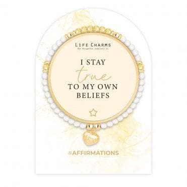 Affirmations I Stay True To My Own Beliefs Bracelet