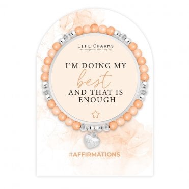 Affirmations I'm Doing My Best And That Is Enough Bracelet