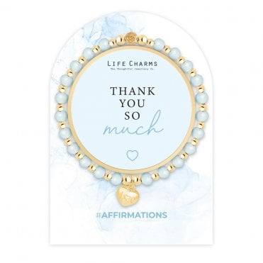 Affirmations Thank You So Much Bracelet