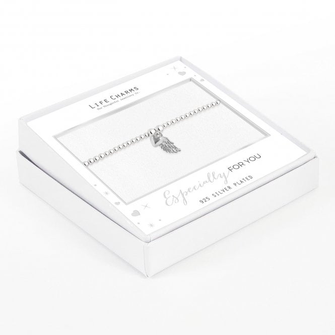 Life Charms Angel Wing Especially For You Bracelet