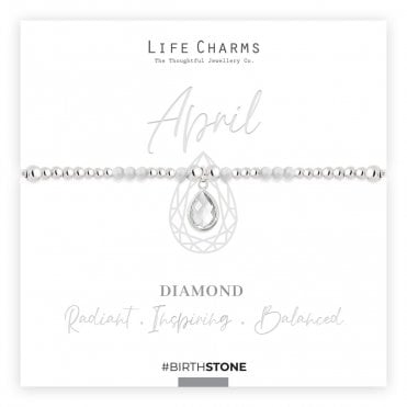 April Birthstone Bracelet