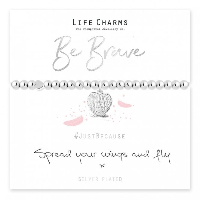 Life Charms Be Brave Bracelet