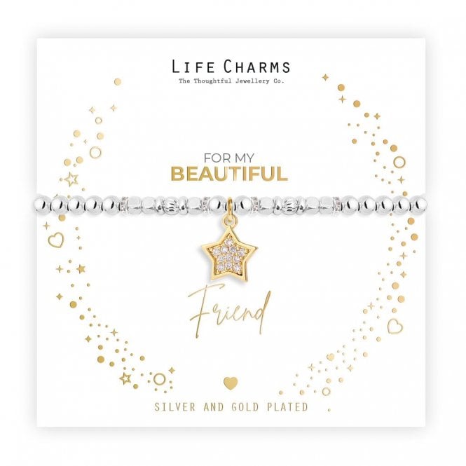 Life Charms Beautiful Friend Bracelet
