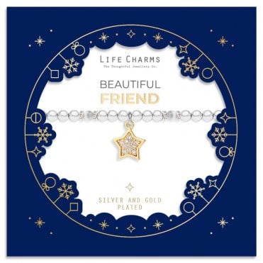 Beautiful Friend Christmas Sleeve Bracelet