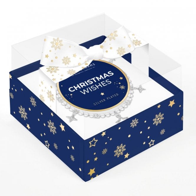Life Charms Christmas Wishes Charm Bracelet in Gift Box